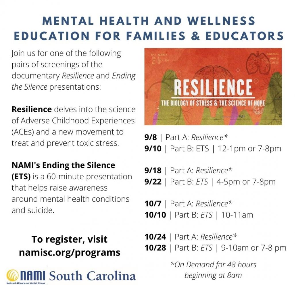 Mental Health and Wellness Education for Families and Educators